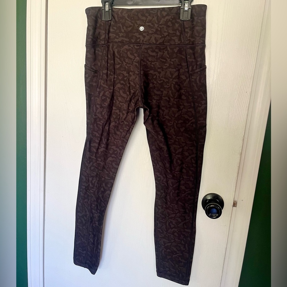 CRZ Yoga Fleece Lined Camo Leggings